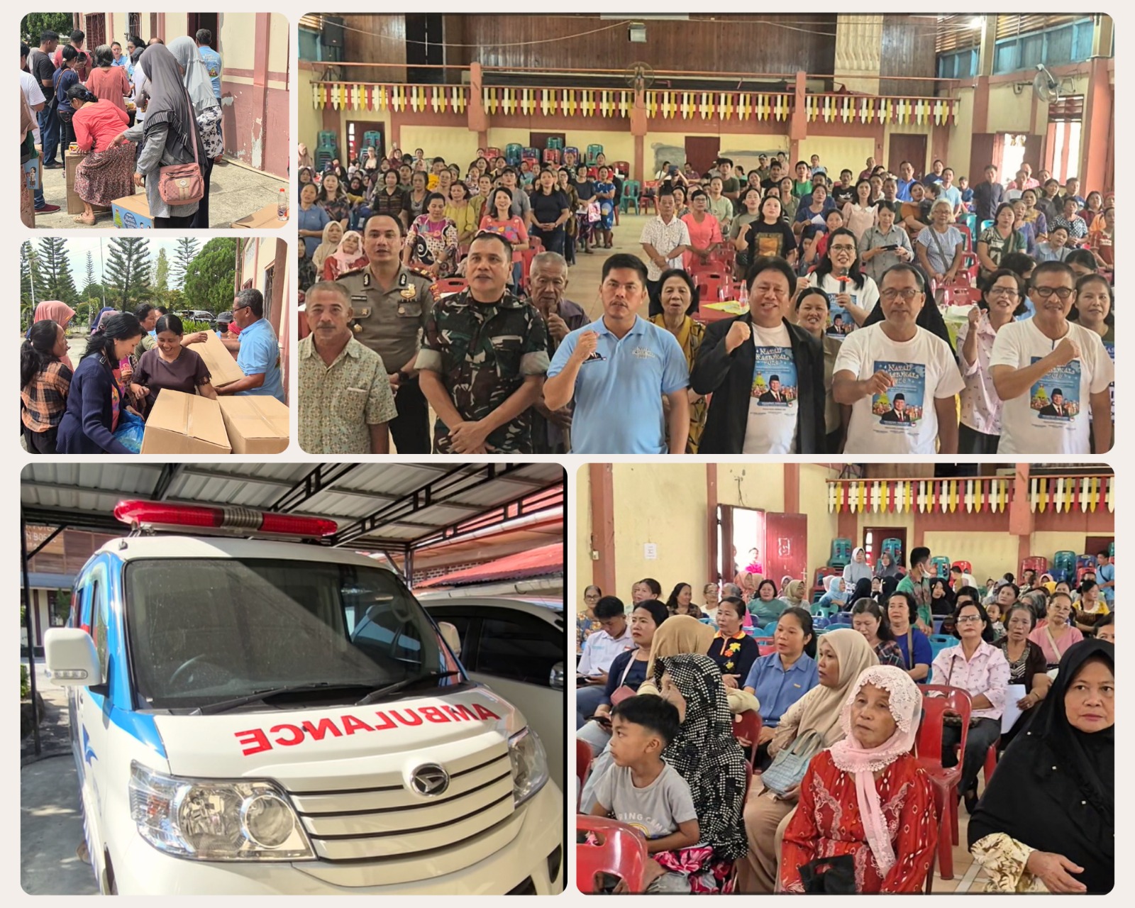 Bantuan Sosial Panitia Natal Nasional 2025 Bagi Masyarakat Pulau Nias