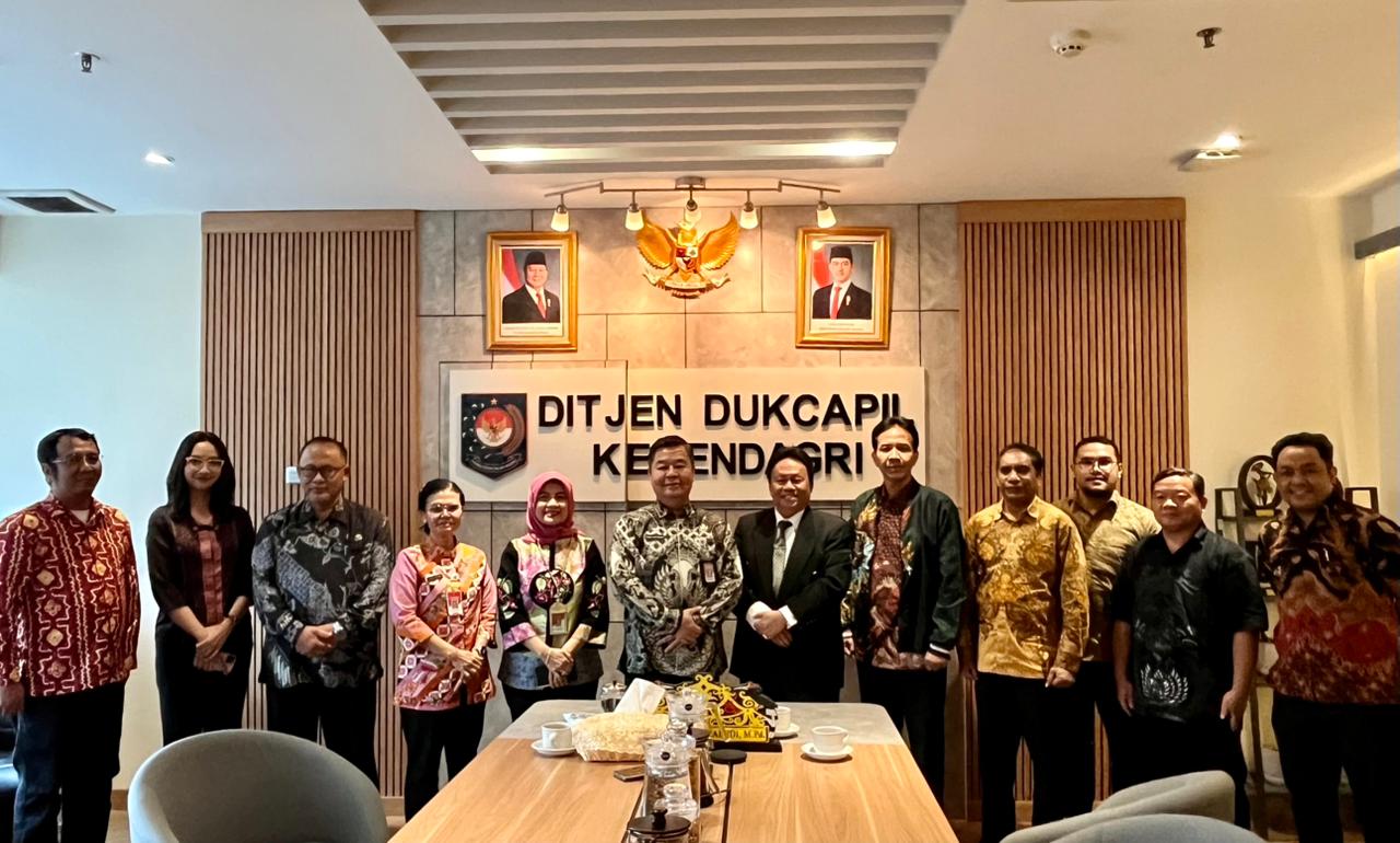 Pertemuan dengan Direktur Jenderal Dukcapil Kemendagri
