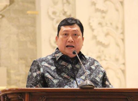 Staf Ahli Menteri Bidang Manajemen Komunikasi dan Informasi, A.M Adiyarto Sumardjono