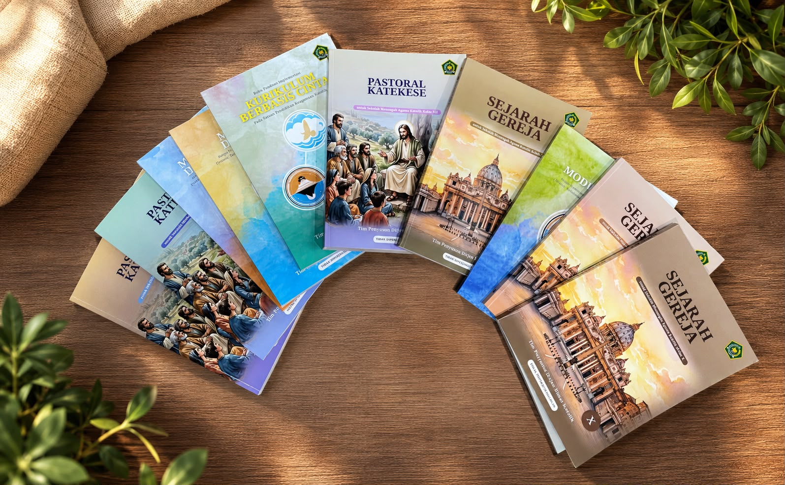 Cetak 10 Buku: Langkah Strategis Ditjen Bimas Katolik Menguatkan SMAK Berbasis Cinta dan Peduli Lingkungan