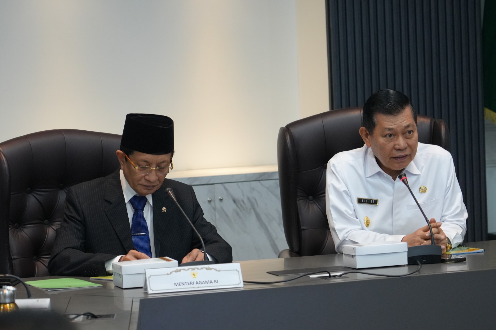 Wakil Gubernur Sulawesi Utara, Victor Mailangkay Memaparkan Persiapan Pesparani Katolik Nasional IV
