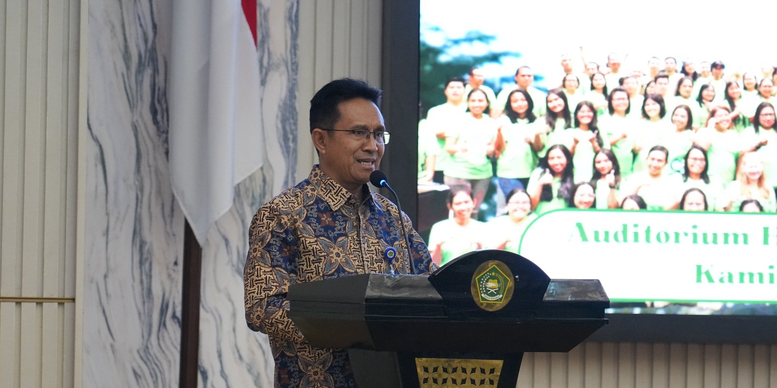 Sekretaris Ditjen Bimas Katolik, Reginaldus S.S. Serang