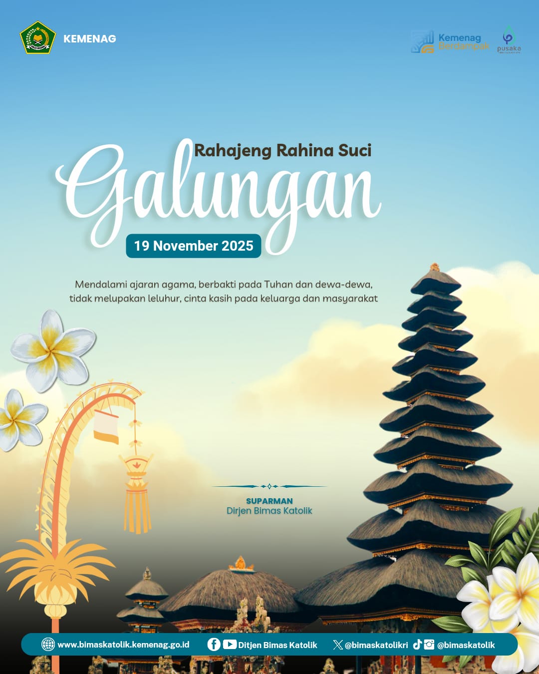 Rahajeng Rahina Suci Galungan