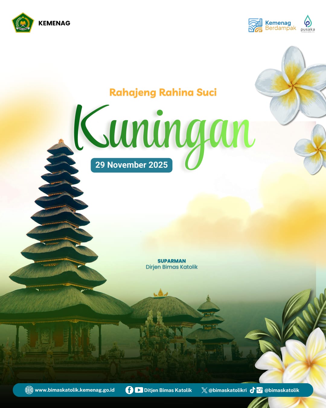 Rahajeng Rahina Suci Kuningan