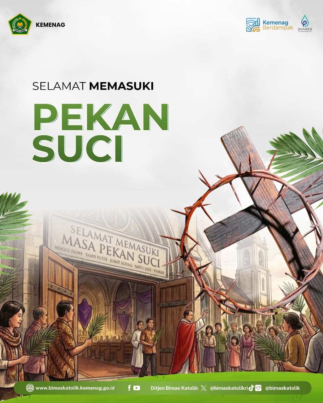 Selamat Memasuki Pekan Suci