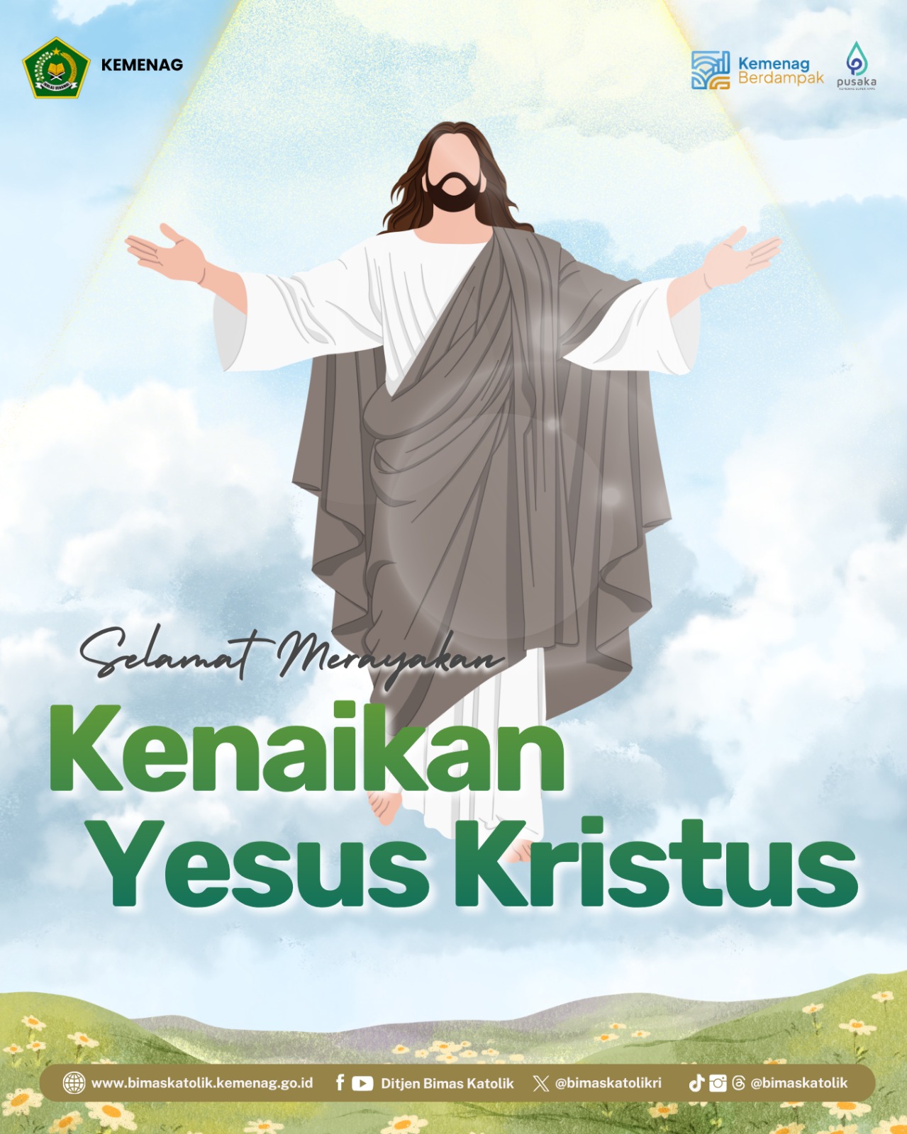 Selamat Merayakan Kenaikan Yesus Kristus