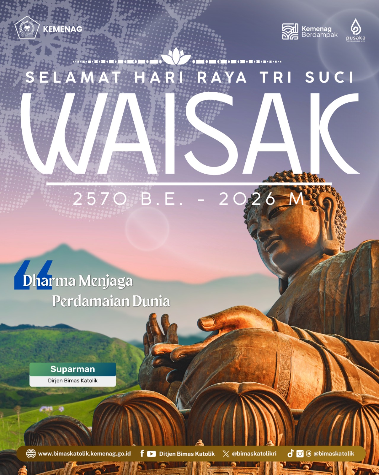 Selamat Hari Raya Tri Suci Waisak