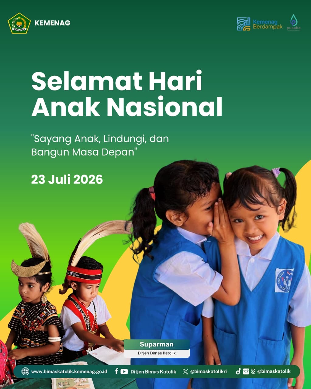 Selamat Hari Anak Nasional ✨