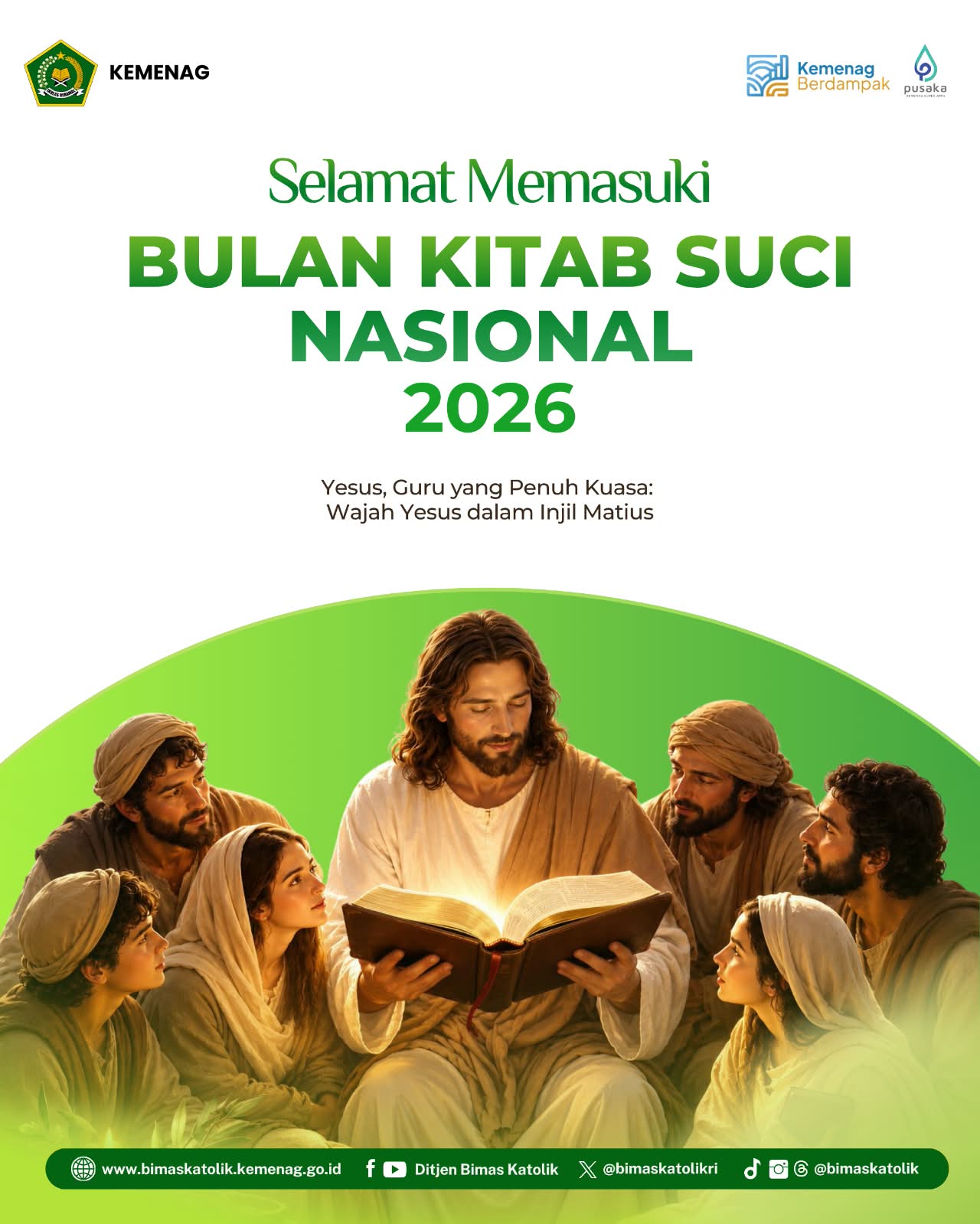 Selamat Memasuki Bulan Kitab Suci Nasional 2026✨