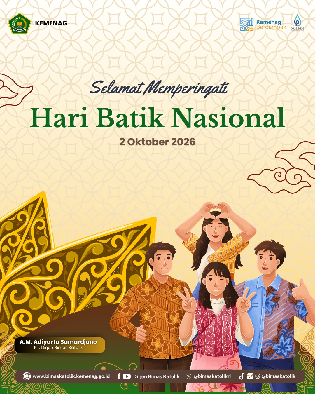 Selamat Memperingati Hari Batik Nasional
